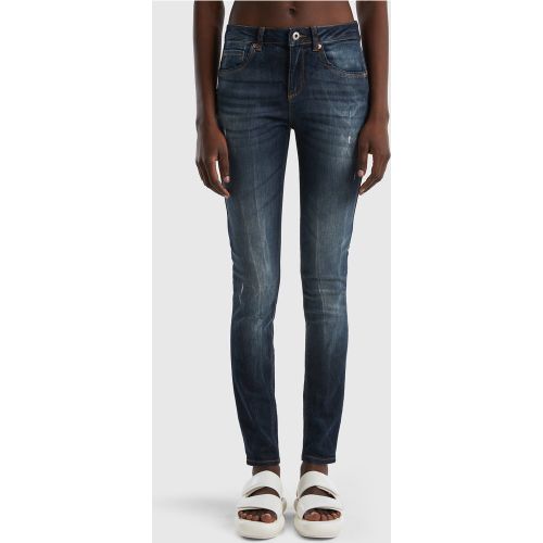 Benetton, Jean Push Up Coupe Skinny, taille 33, Bleu Foncé - United Colors of Benetton - Modalova