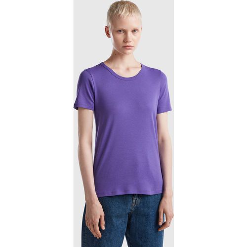 Benetton, T-shirt En Coton Longues Fibres, taille S, - United Colors of Benetton - Modalova