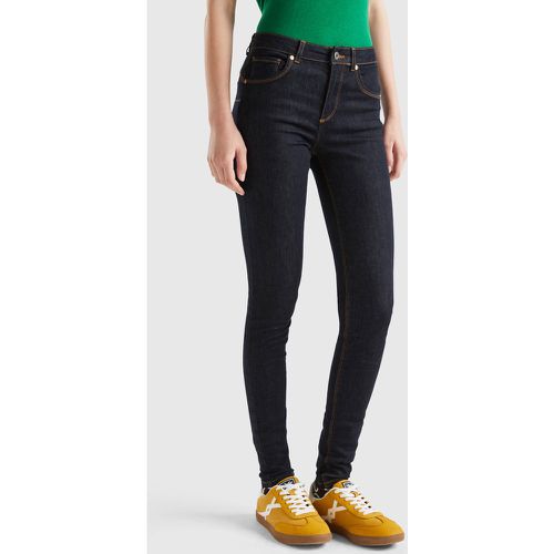 Benetton Online exclusive, Jean Push Up Coupe Skinny, taille 27, Bleu Foncé - United Colors of Benetton - Modalova