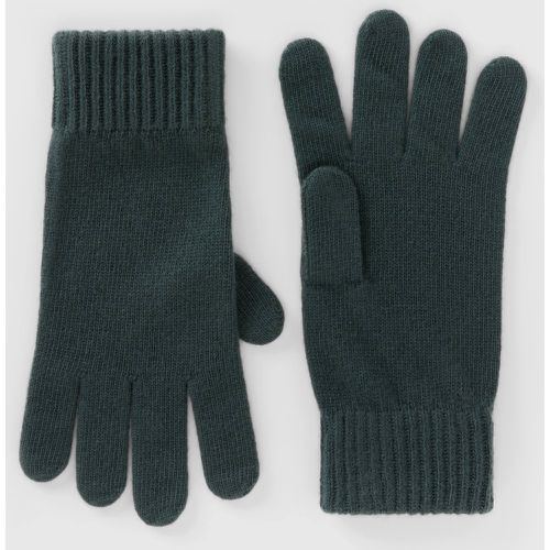 Benetton, Gants En Pur Laine Vierge, taille L, Vert Foncé - United Colors of Benetton - Modalova