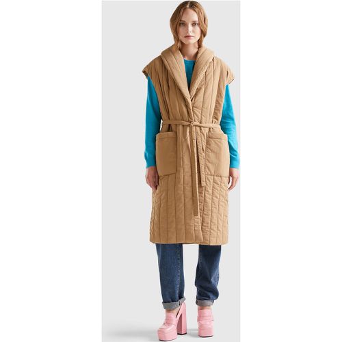 Benetton, Maxi Gilet matelassé En Ouate, taille L, - United Colors of Benetton - Modalova