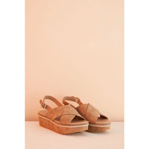 Sandales plateforme brides croisées - Women'secret - Modalova