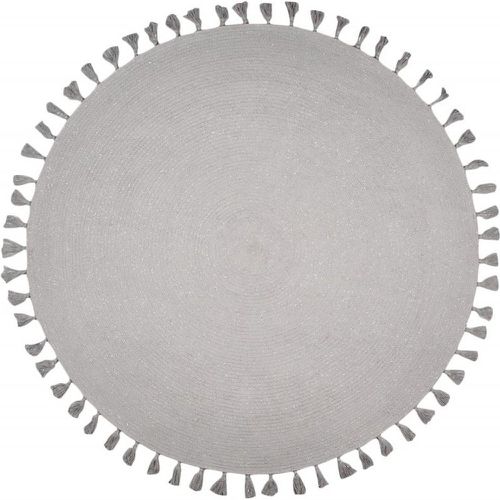 Tapis Rond Gris d.140cm POLINA - 3S. x Home - Modalova