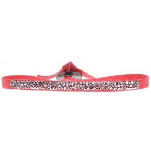 Bracelet A37069- Ultra Fine Rocks Corail Clair Cristal - Les Interchangeables - Modalova