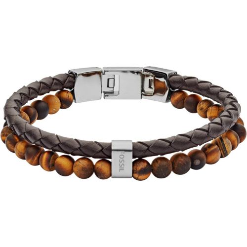 Bracelet Fossil Vintage Casual JF03118040 - Acier - Fossil Bijoux - Modalova
