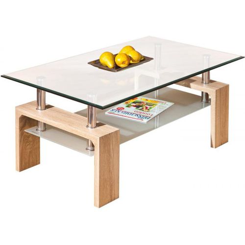 Table Basse en verre ALANA - 3S. x Home - Modalova