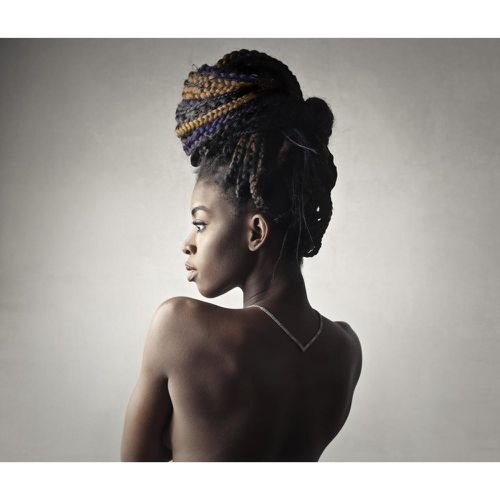 Tableau Afrique African Woman 50x50 - 3S. x Home - Modalova