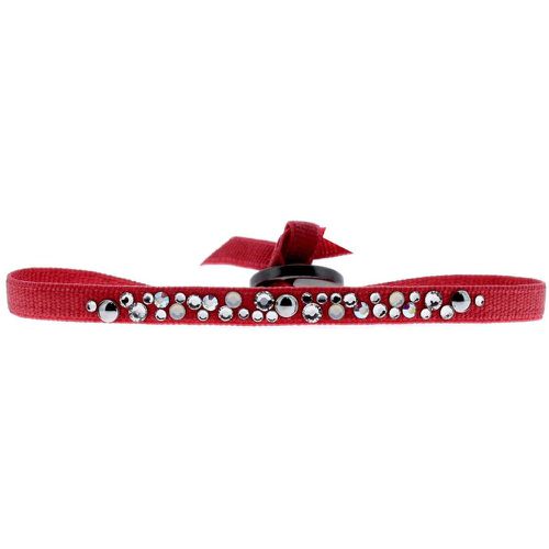 Bracelet A39354 - Bracelet Tissu Acier Rouge - Les Interchangeables - Modalova