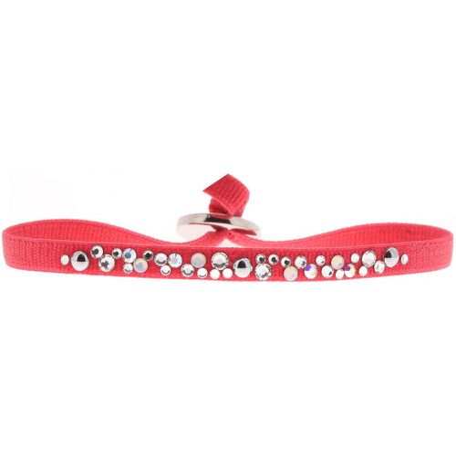 Bracelet A41182 - Bracelet Tissu Acier Rouge - Les Interchangeables - Modalova