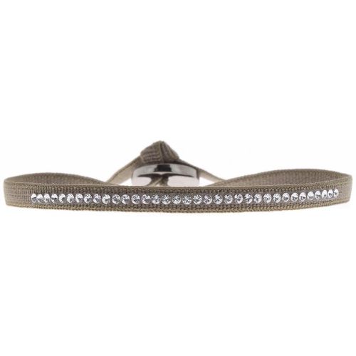 Bracelet A36394 - Bracelet Tissu Cristaux Swarovski - Les Interchangeables - Modalova