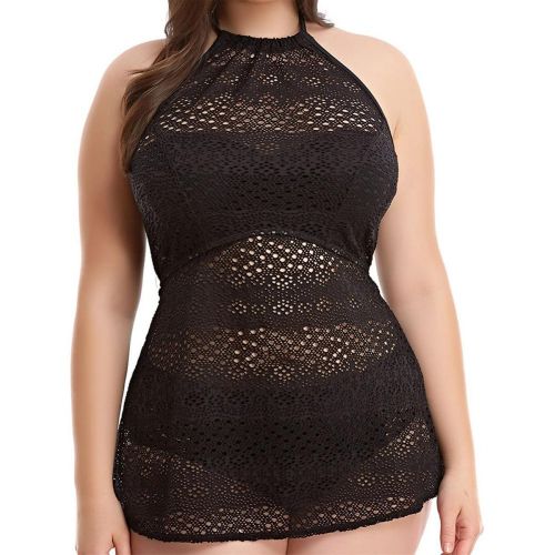 Tankini tour de cou Elomi INDIE black- noir - Elomi bain - Modalova