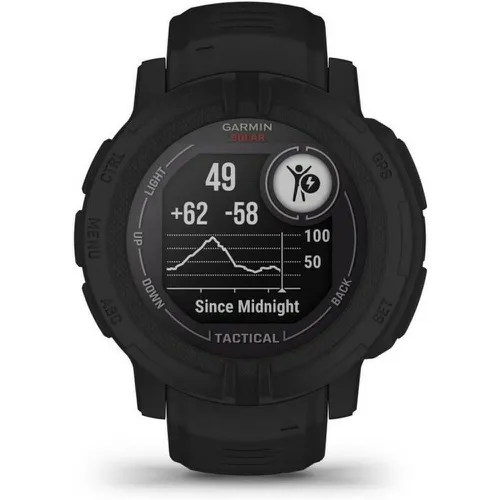 Montres connectées mixtes Instinct 2 010-02627-03 - Bracelet Silicone Noir - Garmin - Modalova