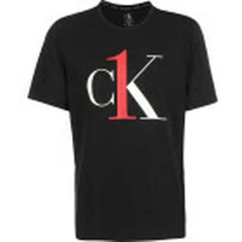 T SHIRT MANCHE COURTE Noir / Rouge - Calvin Klein Underwear - Modalova