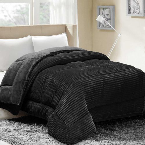 Couette coton club noir Microfibre - SAMPUR - Modalova