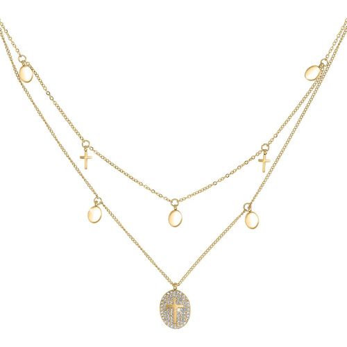 Collier So Charm - B2222-DORE - Collier Mode - So Charm Bijoux - Modalova