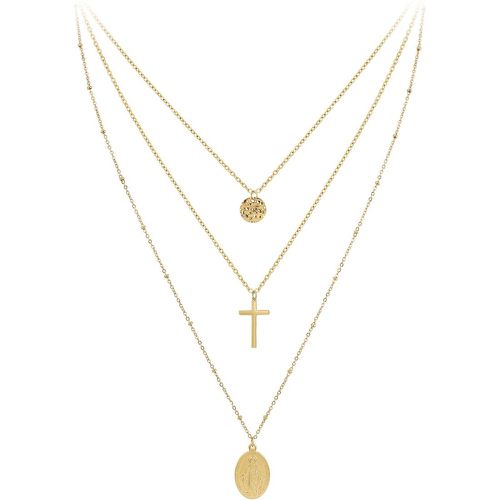 Collier So Charm - B3210-DORE - Collier Mode - So Charm Bijoux - Modalova