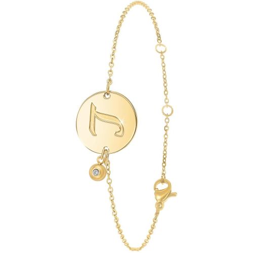Bracelet So Charm - BD2281-DORE-L-DIAMANT - Bracelet Initial - So Charm Bijoux - Modalova