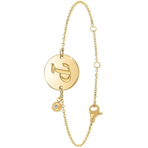Bracelet So Charm - BD2281-DORE-P-DIAMANT - Bracelet Initial - So Charm Bijoux - Modalova