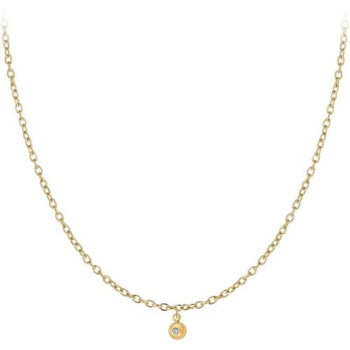 Collier So Charm - BD2382-DORE-DIAMANT - Collier Mode - So Charm Bijoux - Modalova