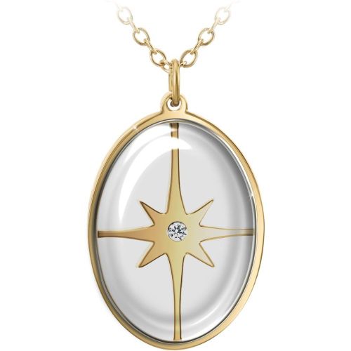 Collier So Charm - BD2647-DORE-DIAMANT - Collier Mode - So Charm Bijoux - Modalova