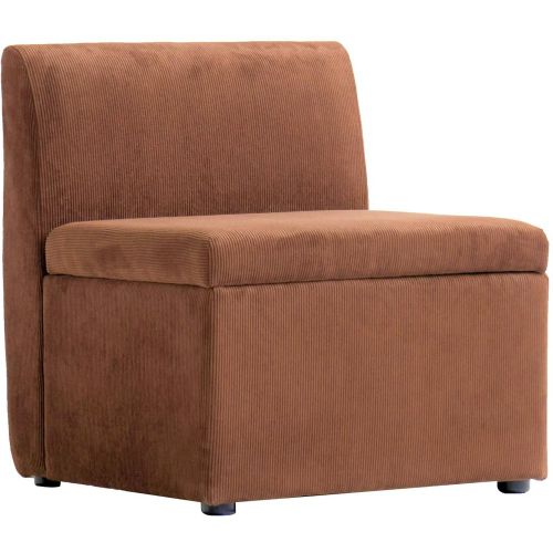 Canapé modulable VARDE design scandinave raffiné en velours avec mousse - 3S. x Home - Modalova