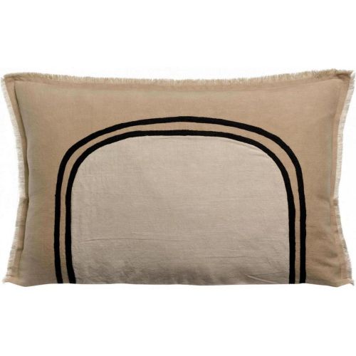 Coussin bicolore Laly Galet 40 x 65 - Maison Vivaraise - Modalova