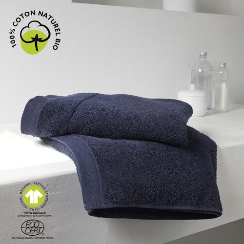 Drap de Bain 70 x 130 Coton Organic Navy - Today - Modalova