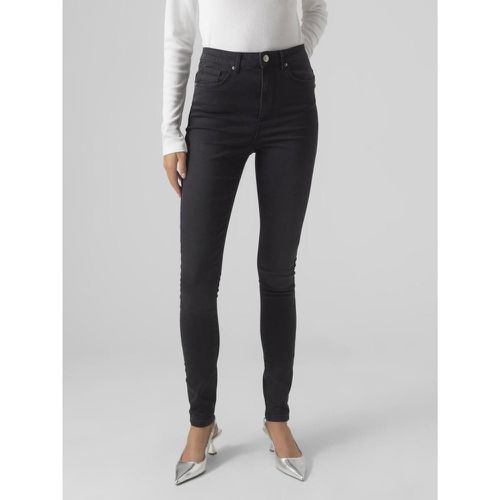 Jean skinny taille haute en coton - Vero Moda - Modalova