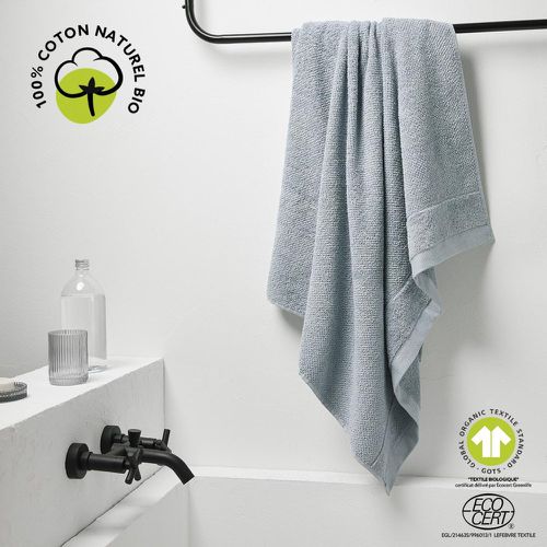 Maxi Drap de Bain 90 x 150 Coton Organic Acier - Today - Modalova