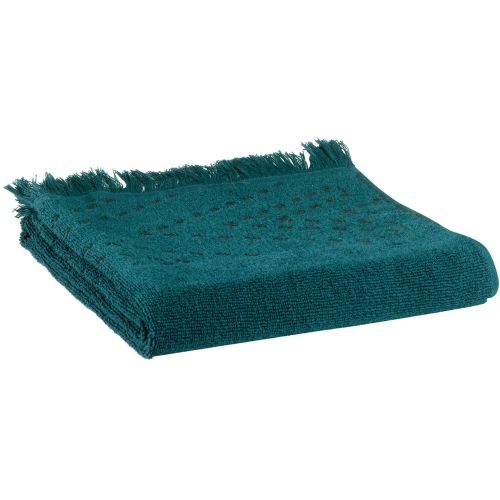Serviette de toilette Julia Pétrole 50 x 100 - Maison Vivaraise - Modalova