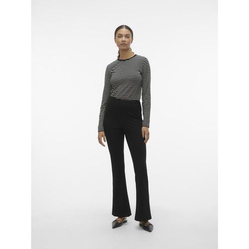 Pantalon wide leg fit noir - Vero Moda - Modalova