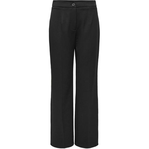 Pantalon taille haute noir Elsie - Only - Modalova