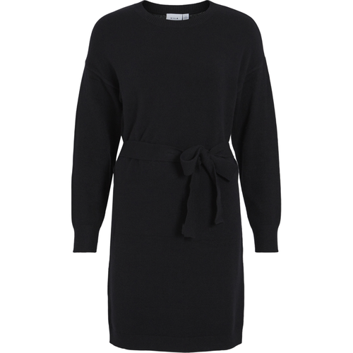 Robe courte en maille noir Hope - Vila - Modalova