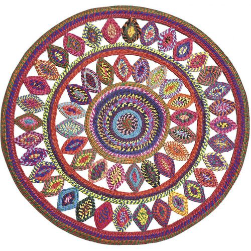 Tapis Multicolore diamètre 120 cm - 3S. x Home - Modalova
