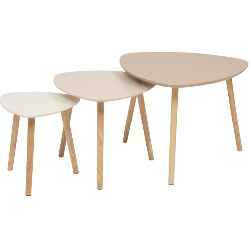 Tables gigognes Mileo beige - 3S. x Home - Modalova