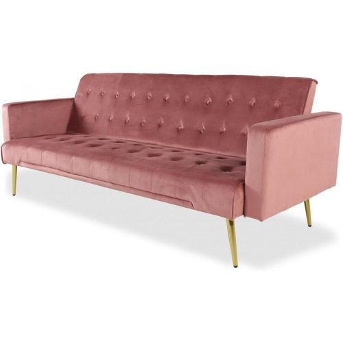 Canapé Convertible Clic-Clac JUICY Velours - 3S. x Home - Modalova