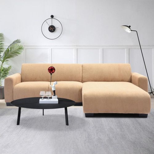 Canapé d'angle moderne Wallis Velours côtelé - 3S. x Home - Modalova