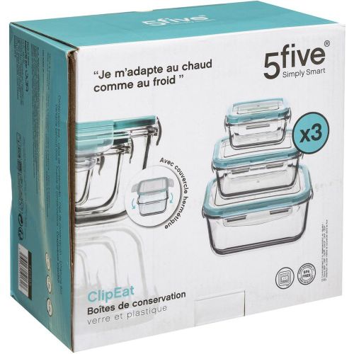 Boite Clipeat carré et rectangulaire grand modèle en verre - 3S. x Home - Modalova
