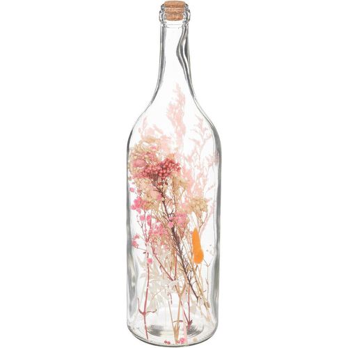 Fleurs séchées en bouteille, verre, H45 cm - 3S. x Home - Modalova