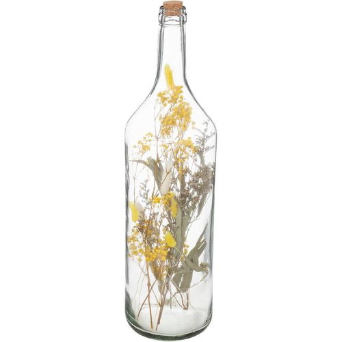 Fleurs séchées en bouteille, verre, H55 cm - 3S. x Home - Modalova