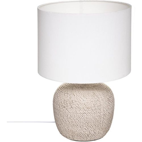 Lampe DRT Davia Blanc H 40 - 3S. x Home - Modalova