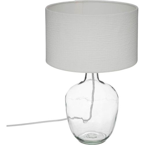 Lampe en coton H43,5cm blanc - 3S. x Home - Modalova