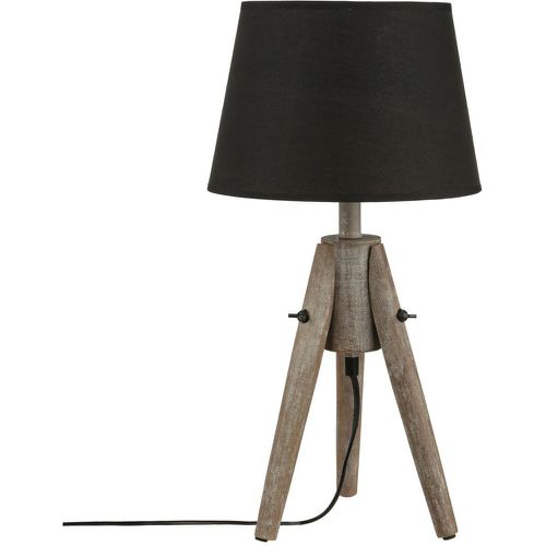 Lampe en bois et abat-jour cône - 3S. x Home - Modalova