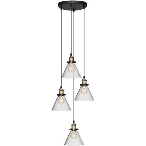 Suspension Alak verre noir - 3S. x Home - Modalova