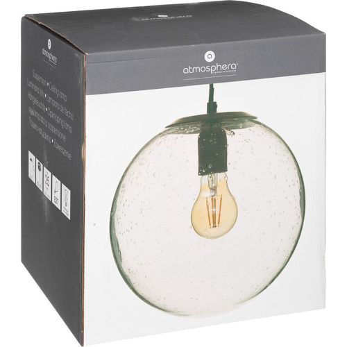 Suspension boule Nunne noir en verre D25cm - 3S. x Home - Modalova