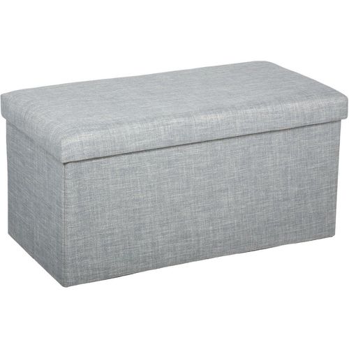 Pouf pliant double Gris - 3S. x Home - Modalova