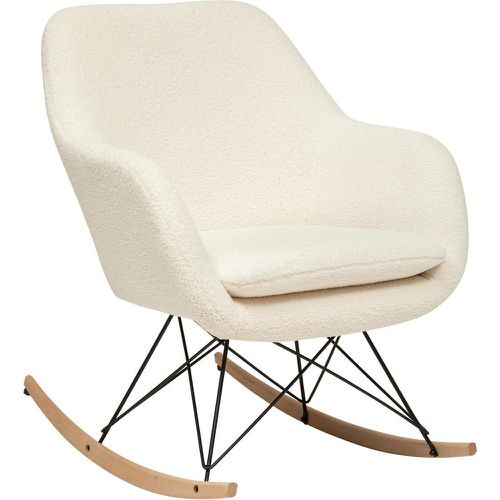 Rocking-chair H83cm en bouclette - 3S. x Home - Modalova