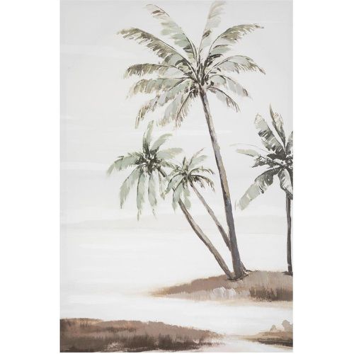 Toile peinte palmier 60x90cm - 3S. x Home - Modalova