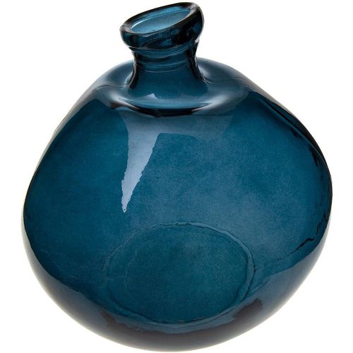 Vase rond verre recyclé orage D33 - 3S. x Home - Modalova