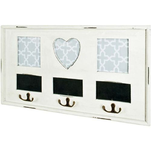 Garderobe murale 3 crochets et cadres integrés - 3S. x Home - Modalova